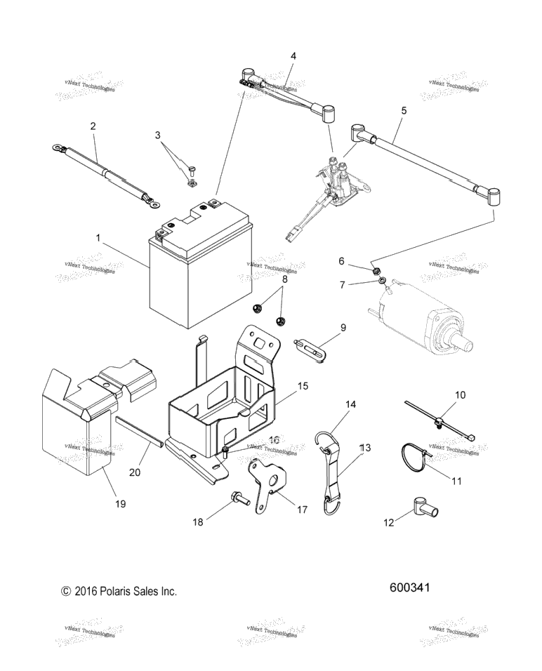 Electrical, Battery Box Asm