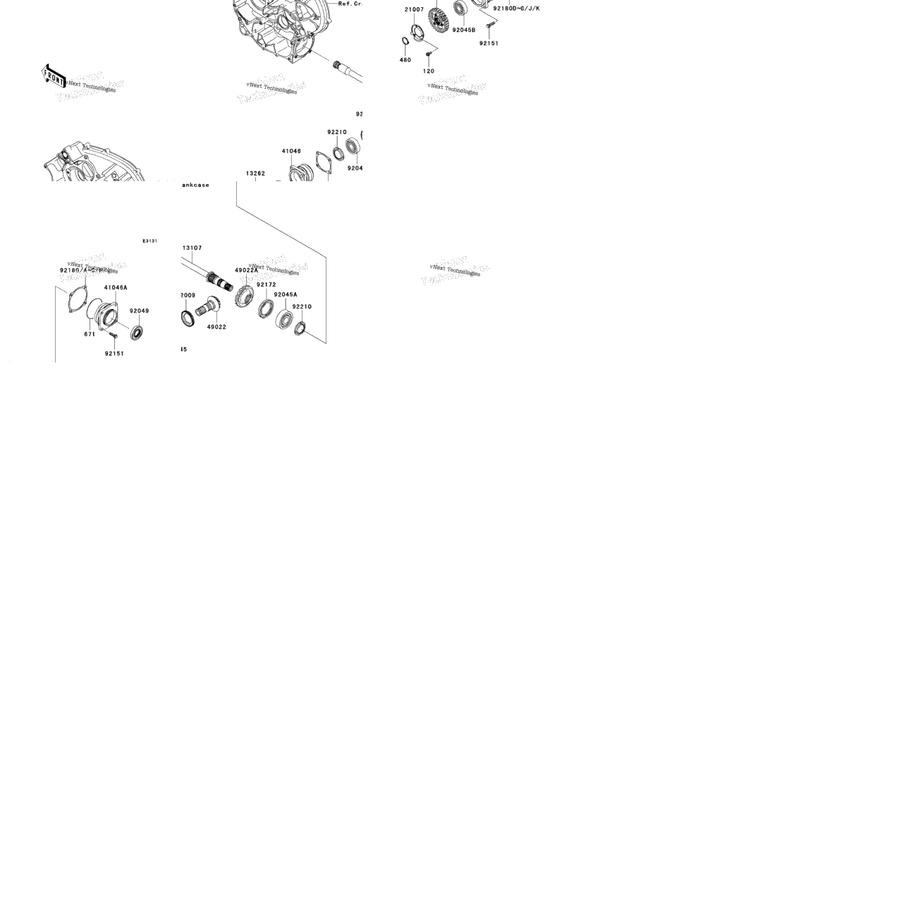 Front Bevel Gear
