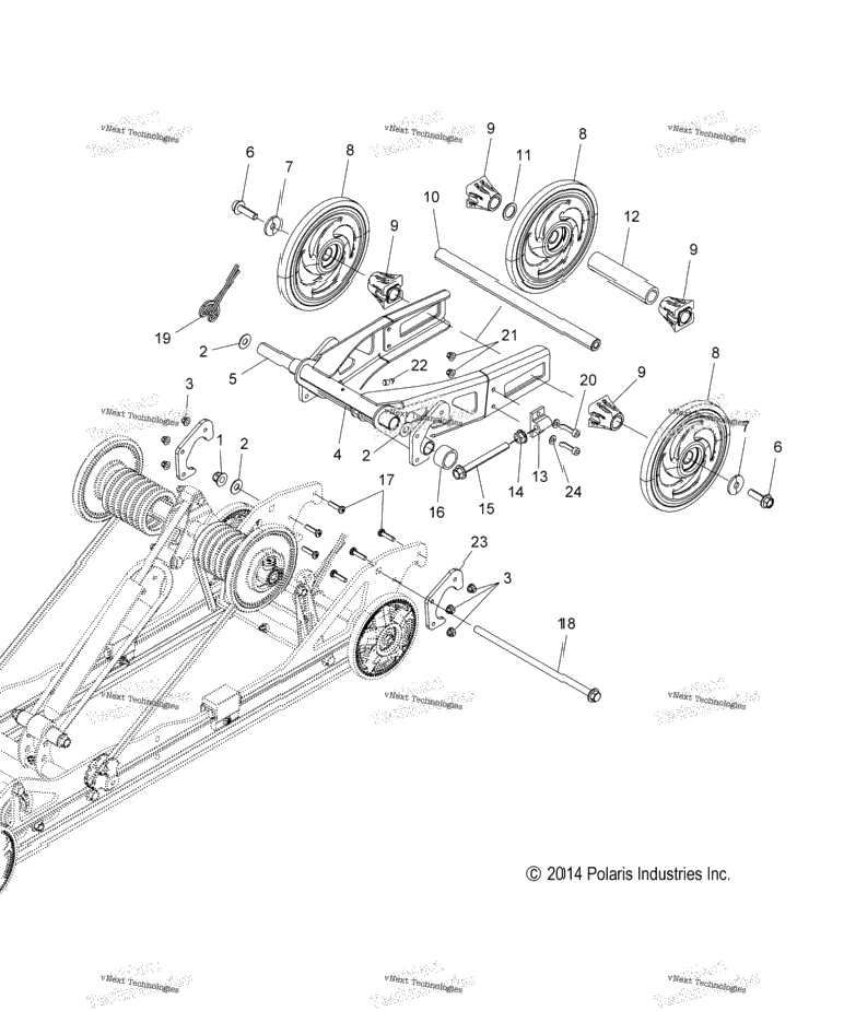 Suspension, Rear, Articulating