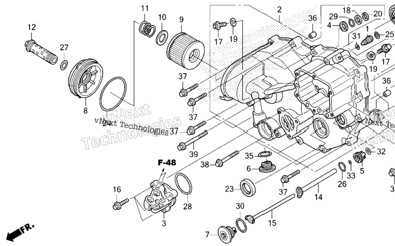 Front Crankcase Cover