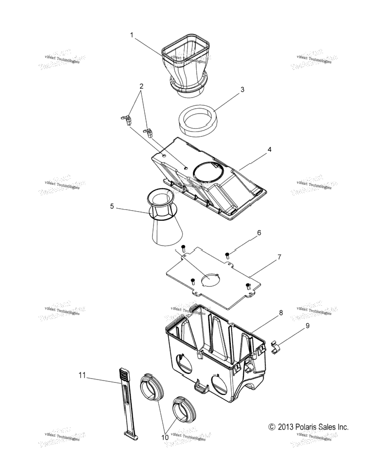 Engine, Air Box
