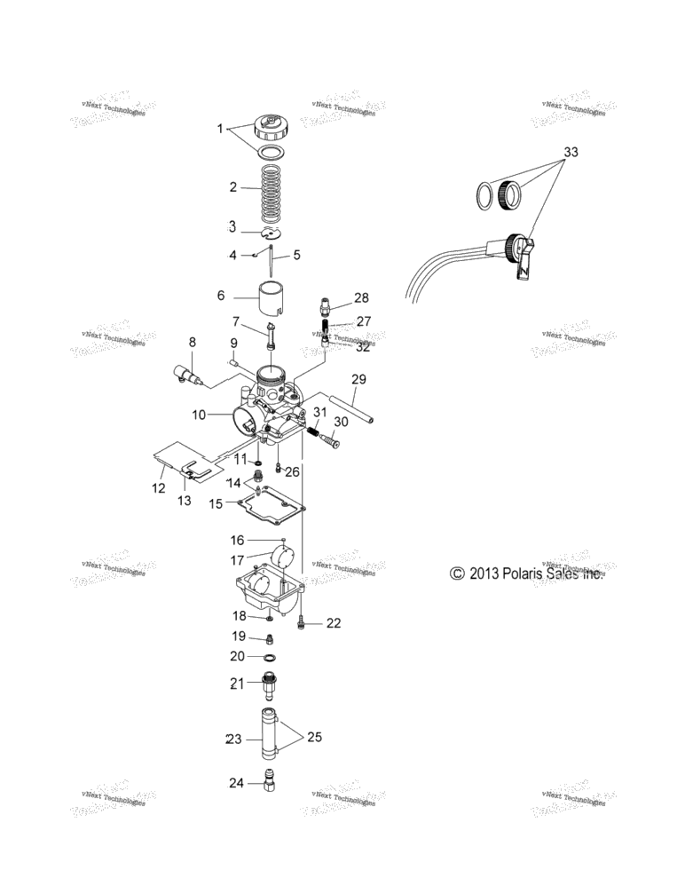 Engine, Carburetor & Choke