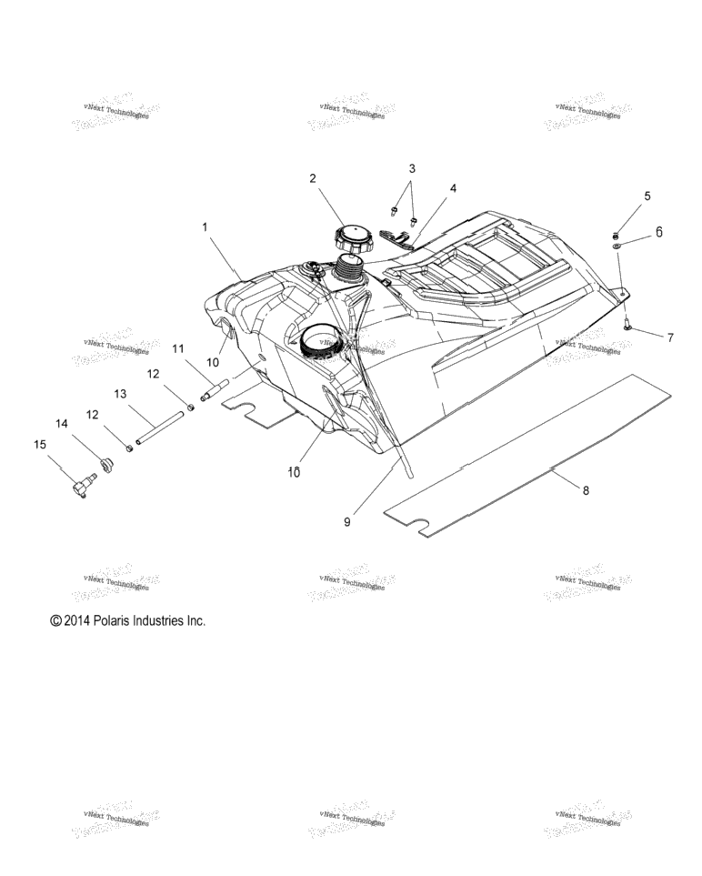 Fuel System, Fuel Tank Asm