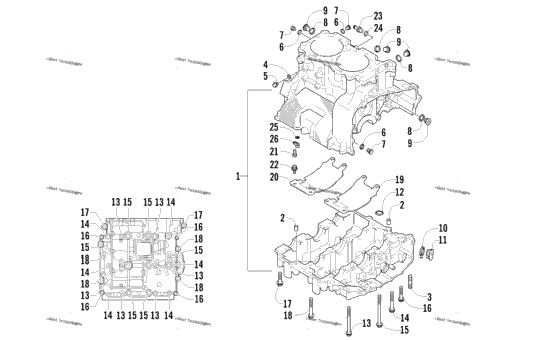 Crankcase Assembly