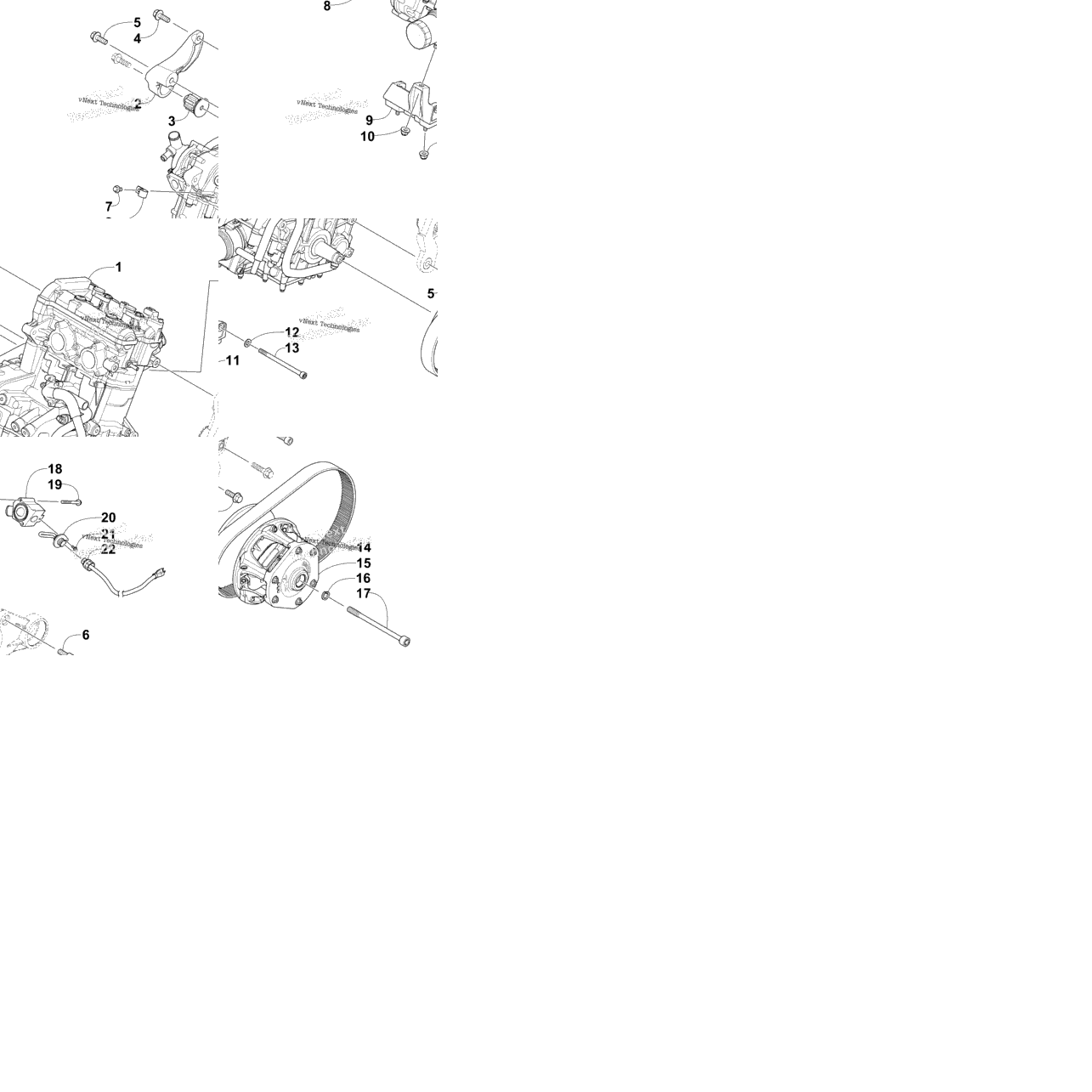 Engine And Related Parts