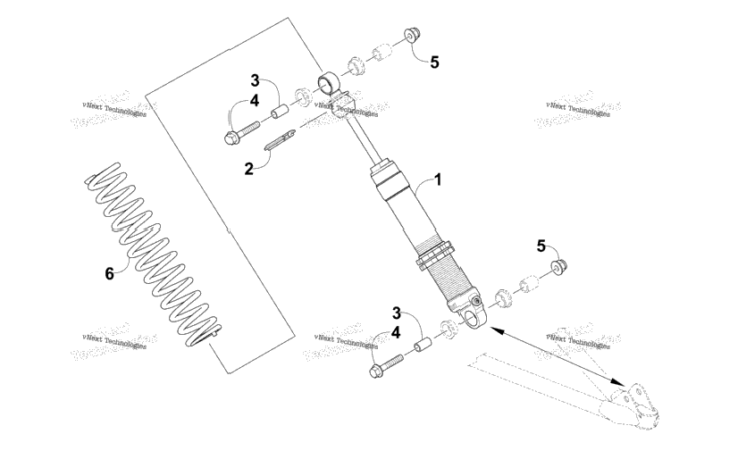 Front Shock Absorber Assembly