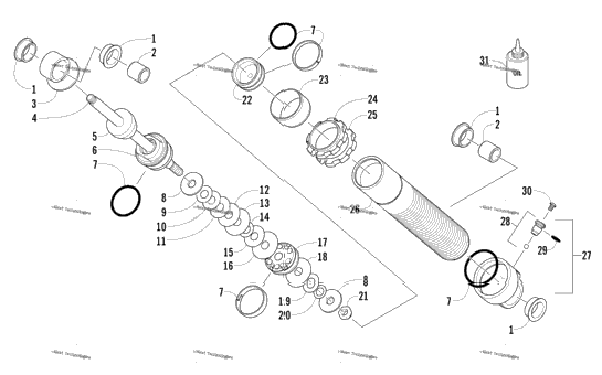Front Suspension Shock Absorber