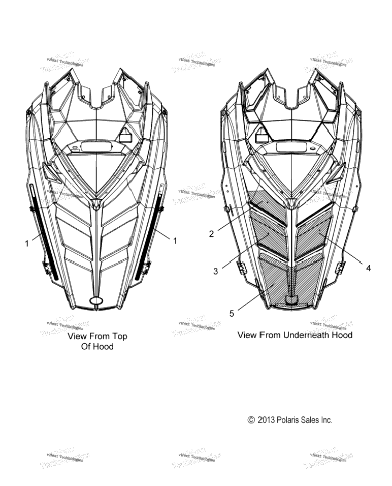 Body, Hood Foam/Seal All Options