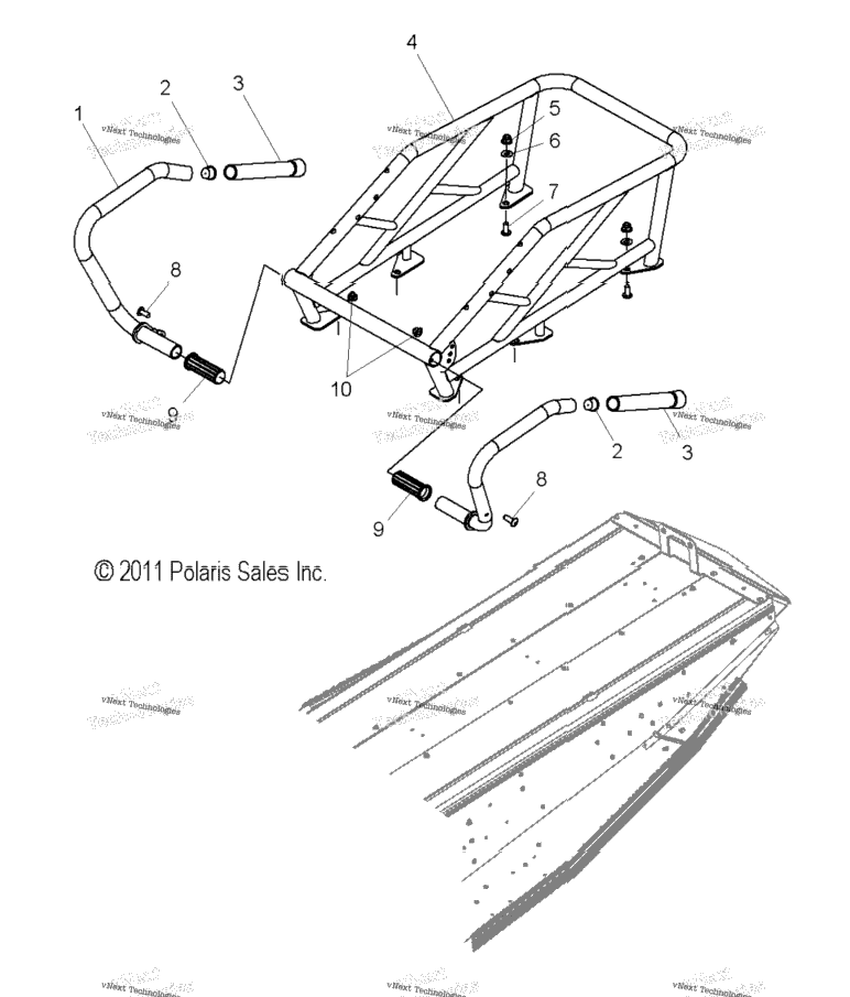 Chassis, Rack & Passenger Hand Hold All Options