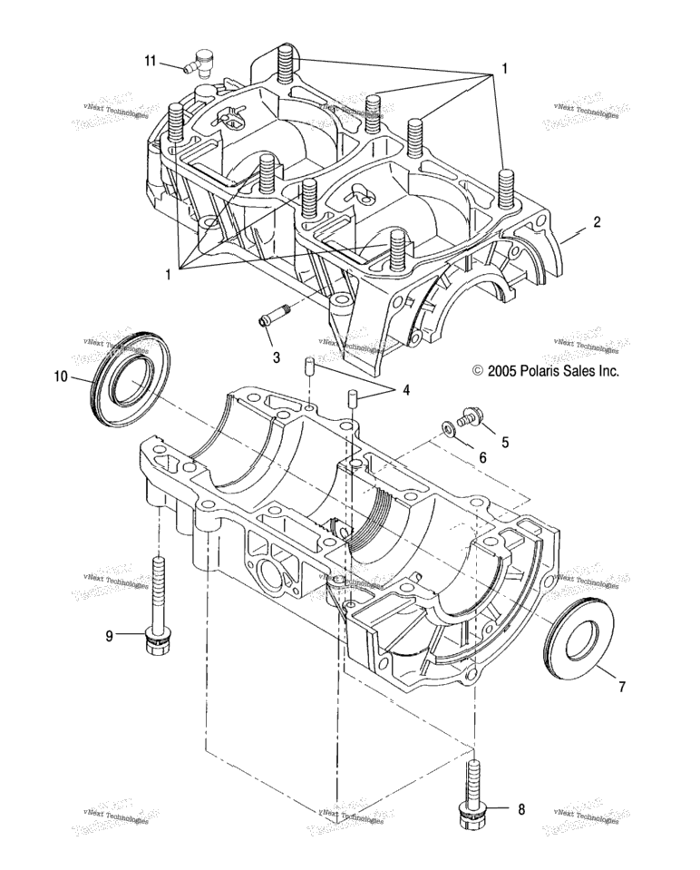 Engine, Crankcase All Options