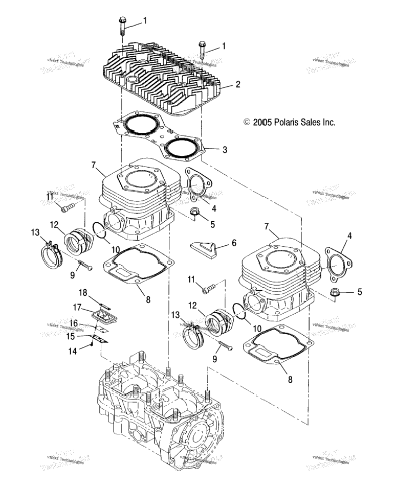 Engine, Cylinder All Options
