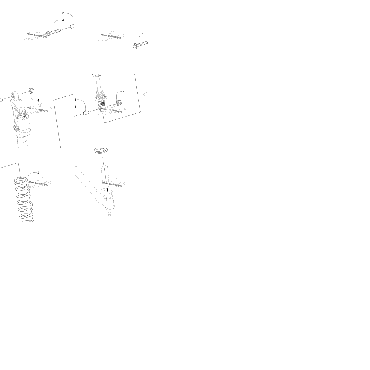 Front Shock Absorber Assembly