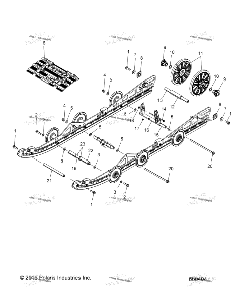 Suspension, Rear & Track All Options