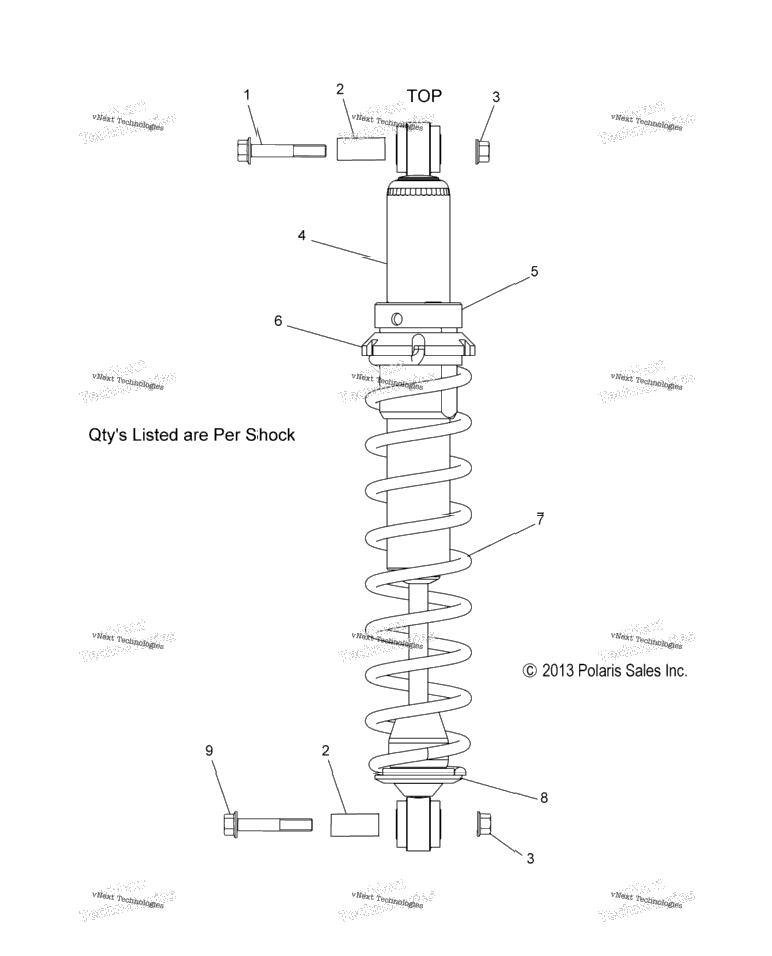 Suspension, Shock, Ifs All Options (49Snowshockifs)