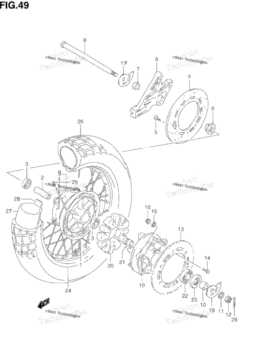 Rear Wheel