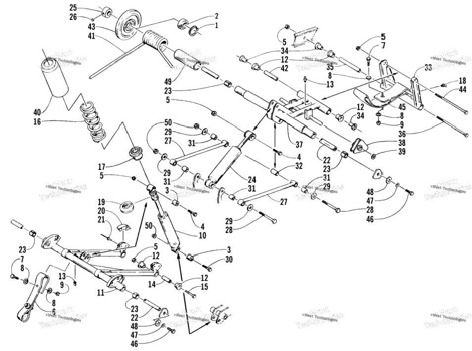 Rear Suspension Arm Assemblies