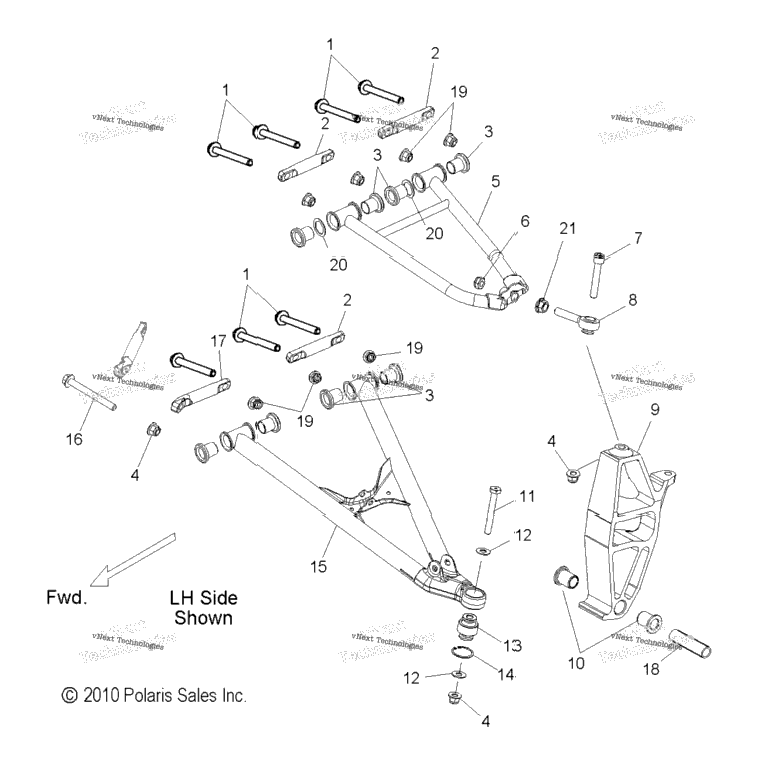 Suspension, Control Arms & Spindle