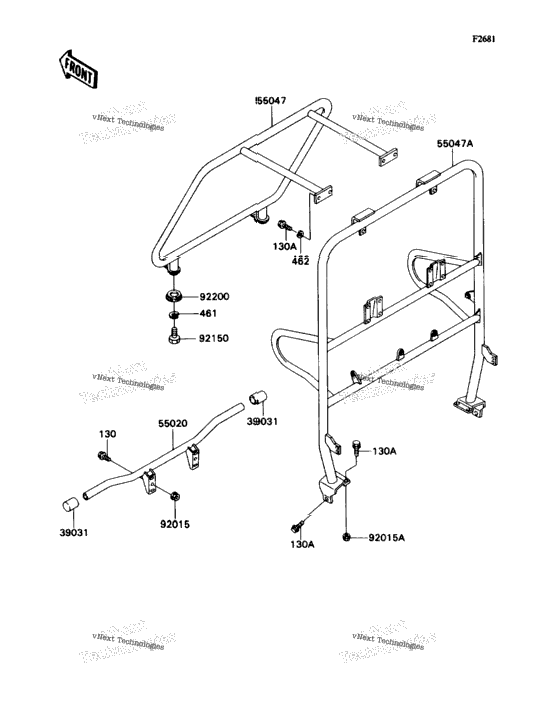 Guard/Cab Frame
