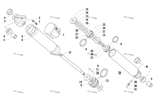 Rear Suspension Rear Arm Shock Absorber