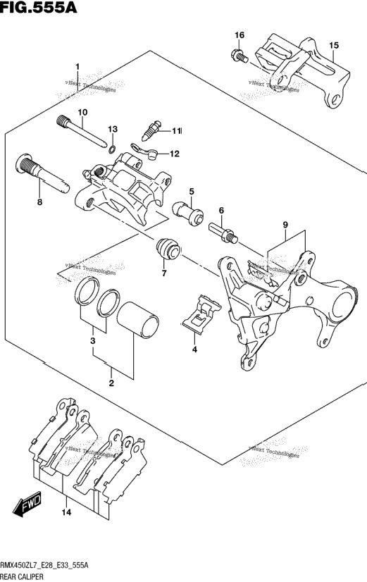 Rear Caliper
