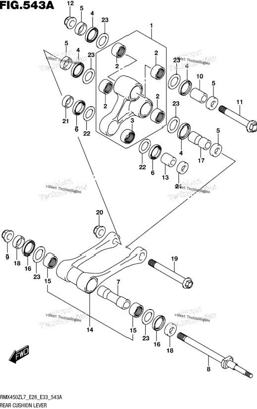 Rear Cushion Lever