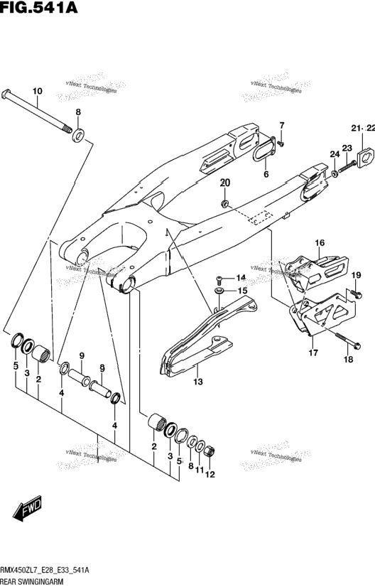 Rear Swingingarm