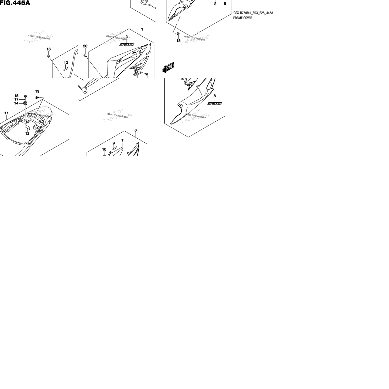 Frame Cover (Gsx-R750)