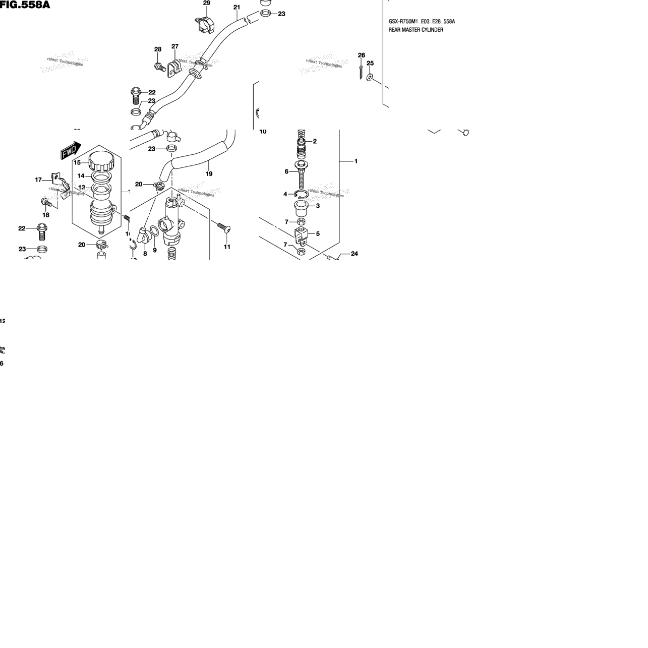 Rear Master Cylinder