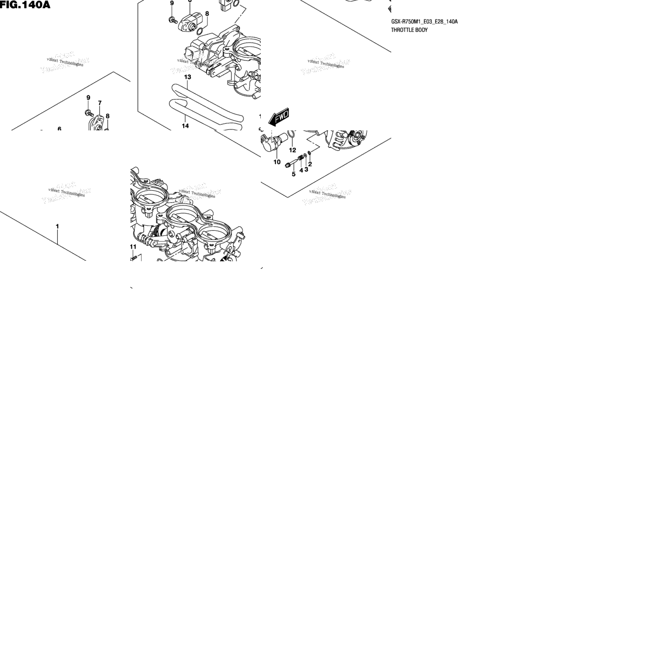 Throttle Body ((E03,E28))