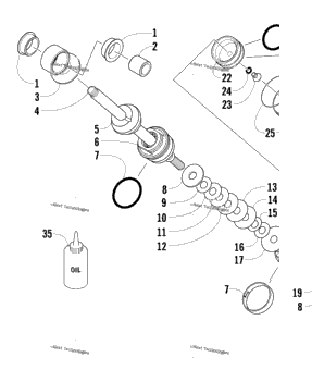 Front Suspension Shock Absorber