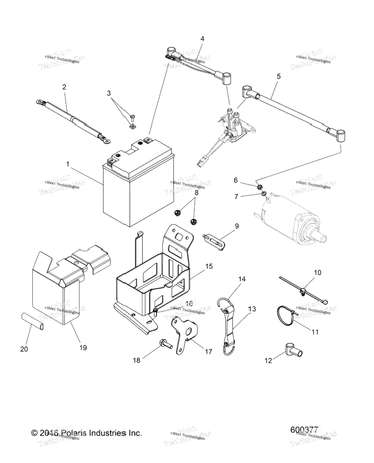 Electrical, Battery Box Asm