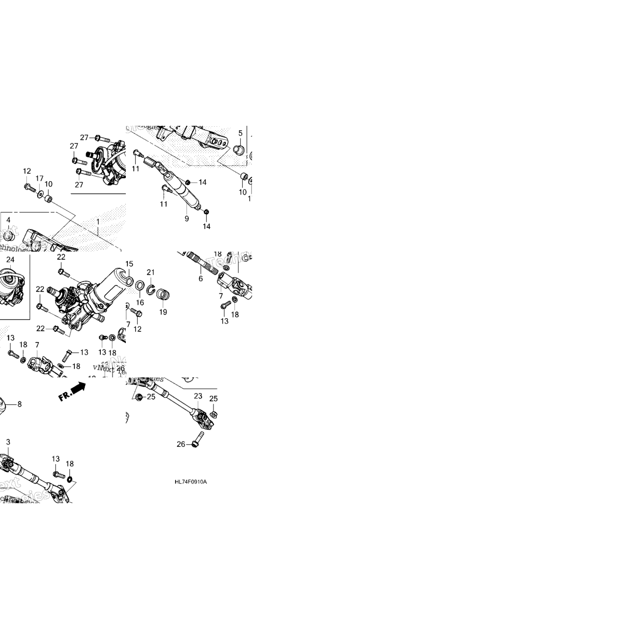 Steering Shaft@Steering Column