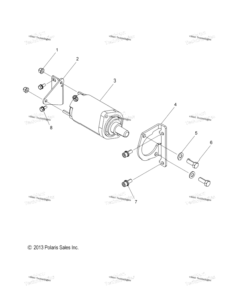 Engine, Starter Motor