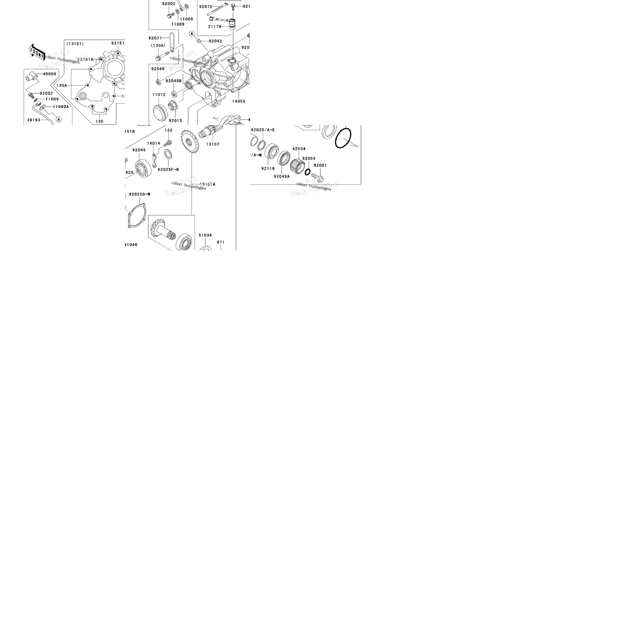 Front Bevel Gear