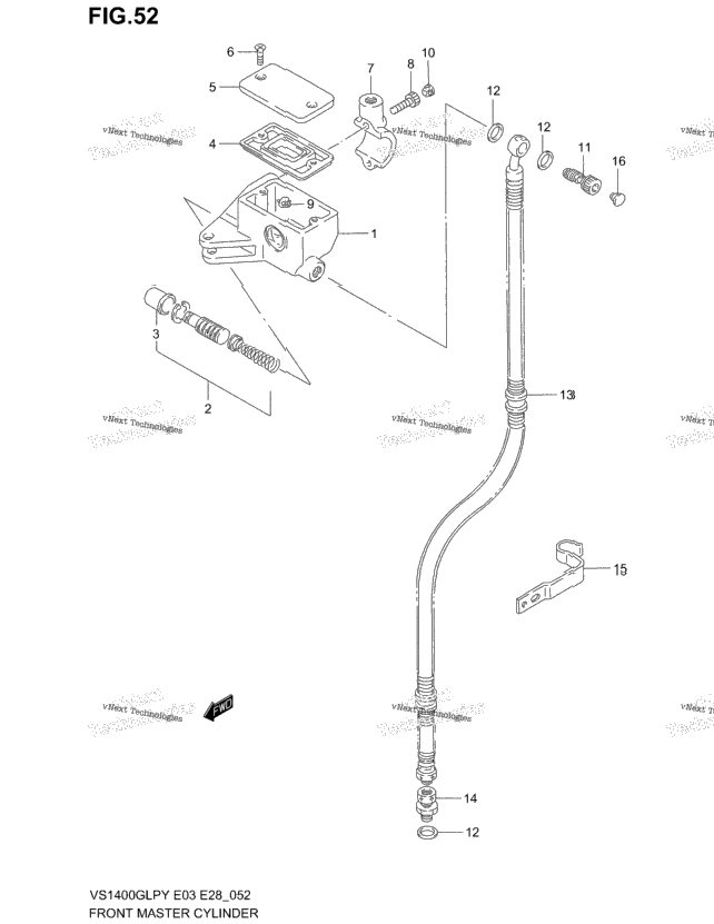 Front Master Cylinder