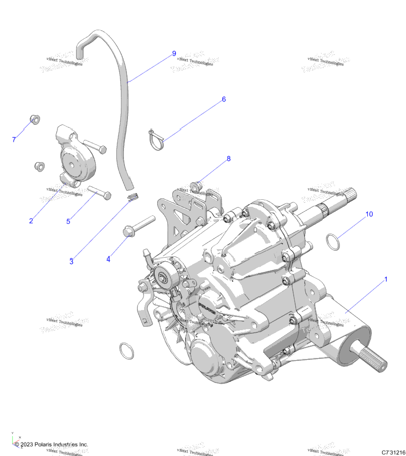 Drive Train, Main Gearcase Mounting