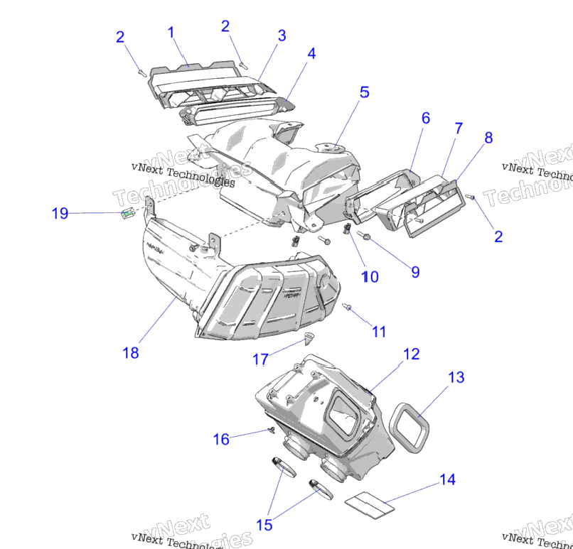 Engine, Air Intake System All Options