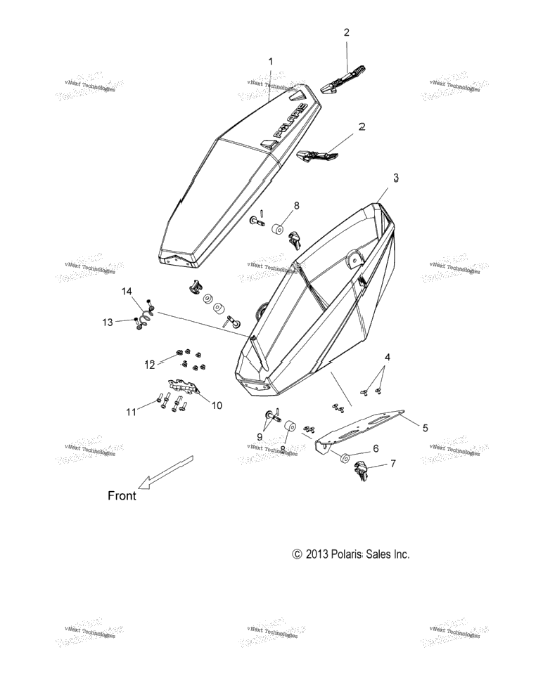 Body, Saddlebag, Adventure