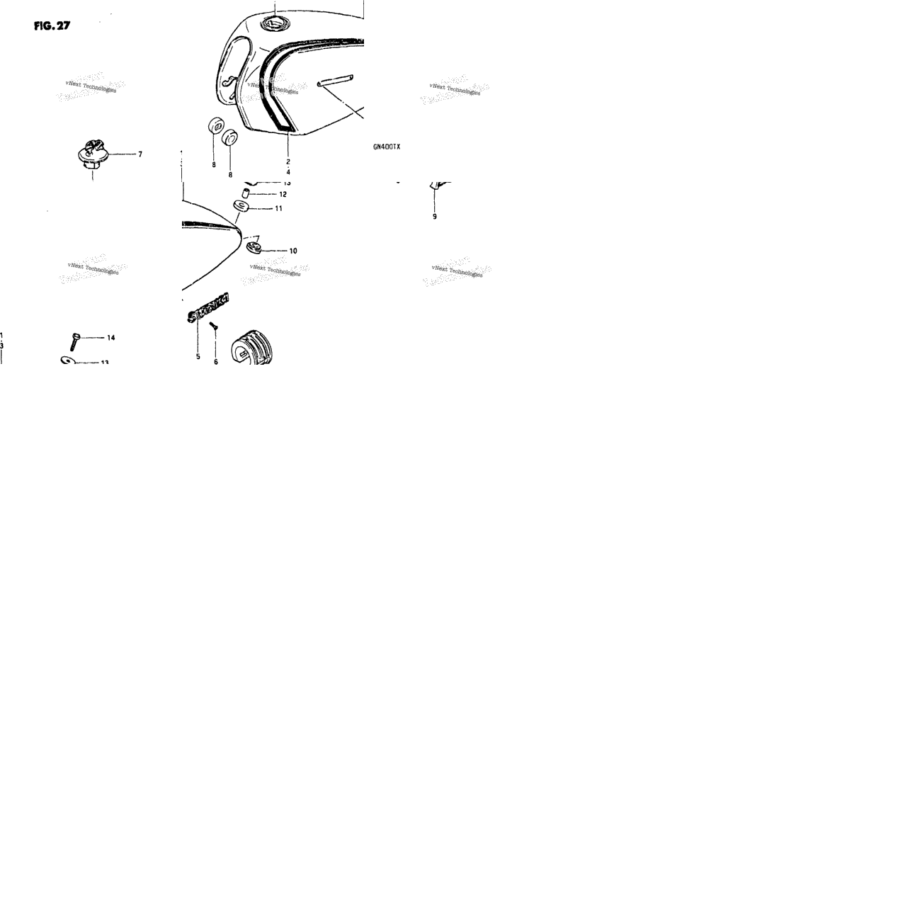Fuel Tank (Gn400tx