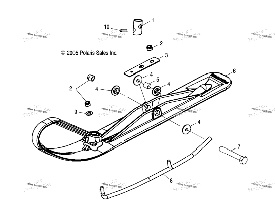 Steering, Ski