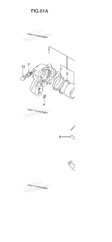 Rear Caliper (Model S)