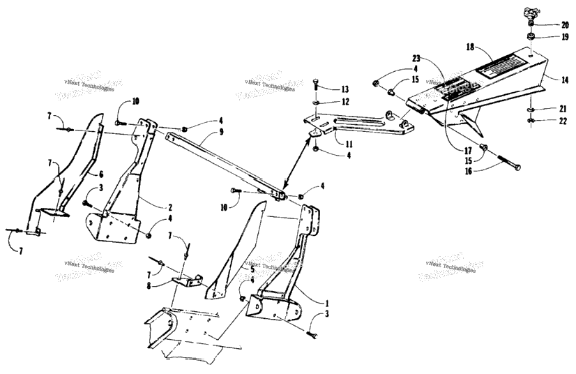 Front Suspension Brackets & Clutch Shield