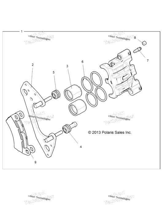 Brakes, Front Caliper