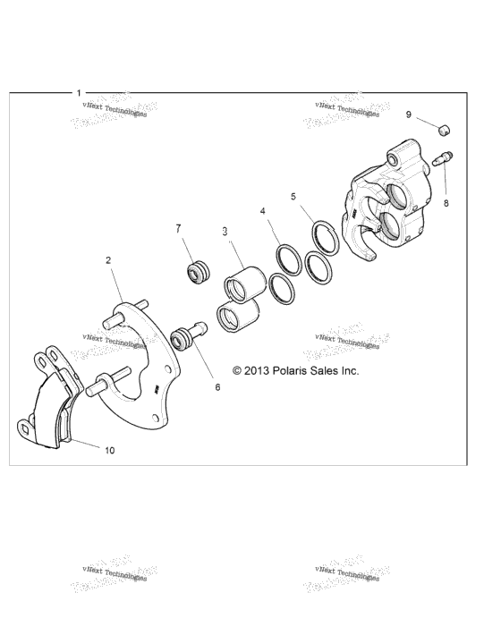 Brakes, Rear Caliper