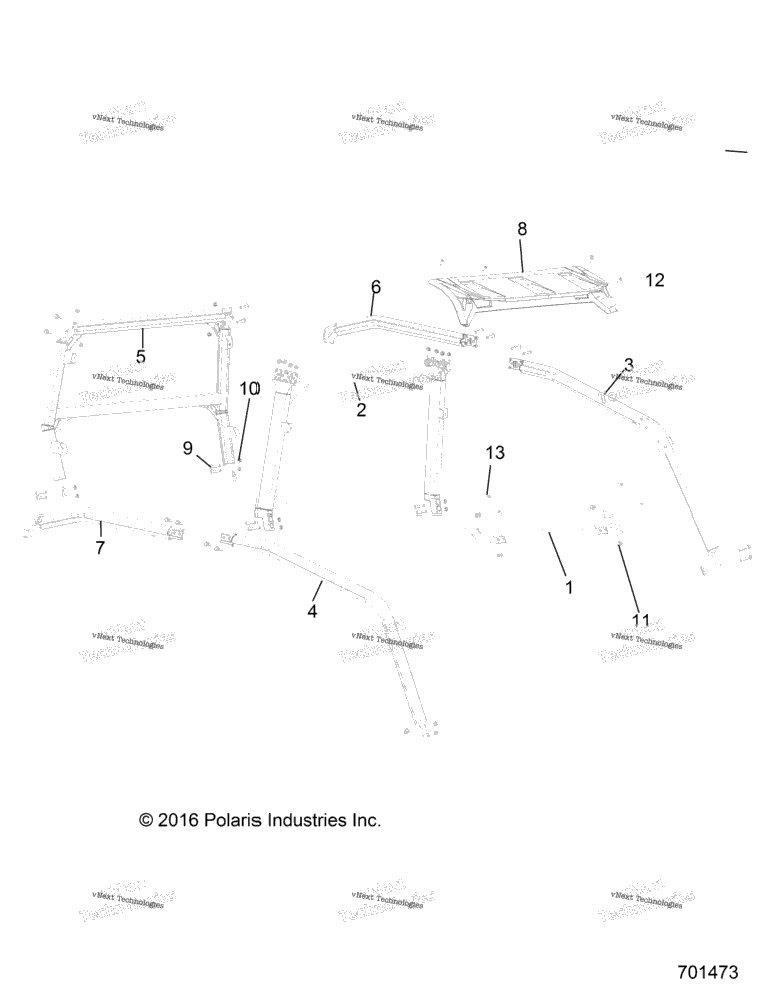 Chassis, Cab Frame