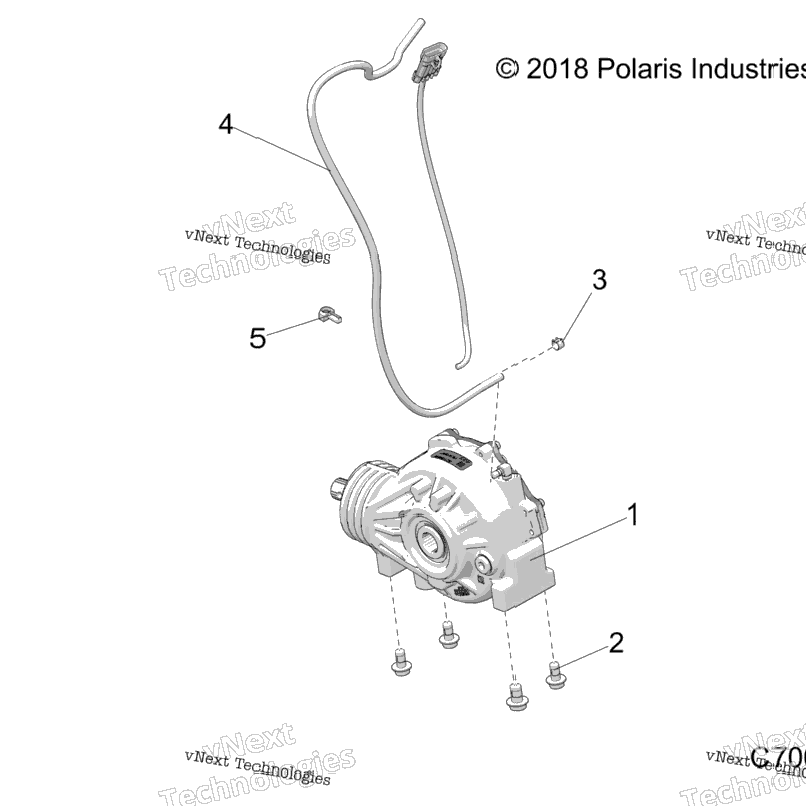 Drive Train, Front Gearcase Mounting