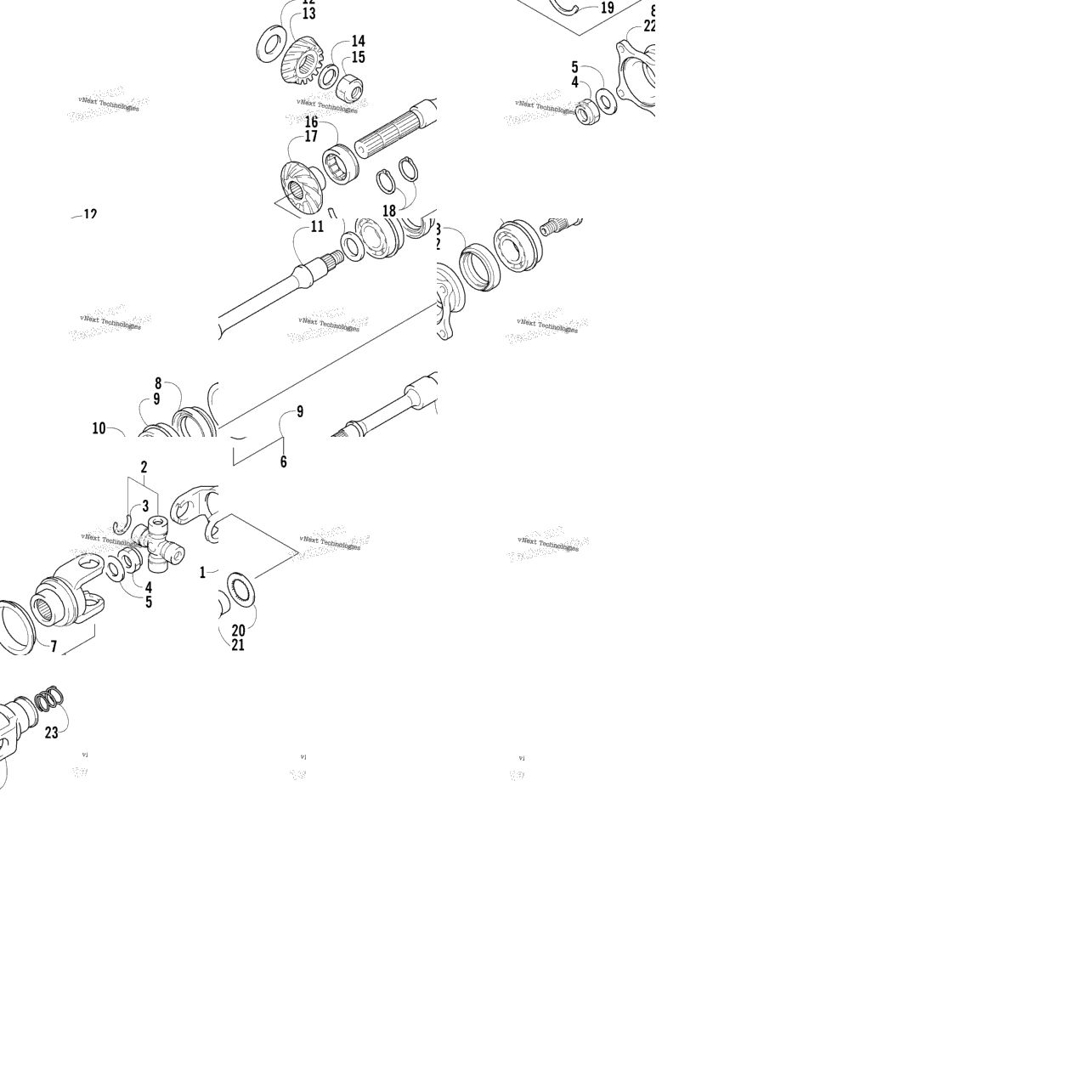 Secondary Drive Assembly