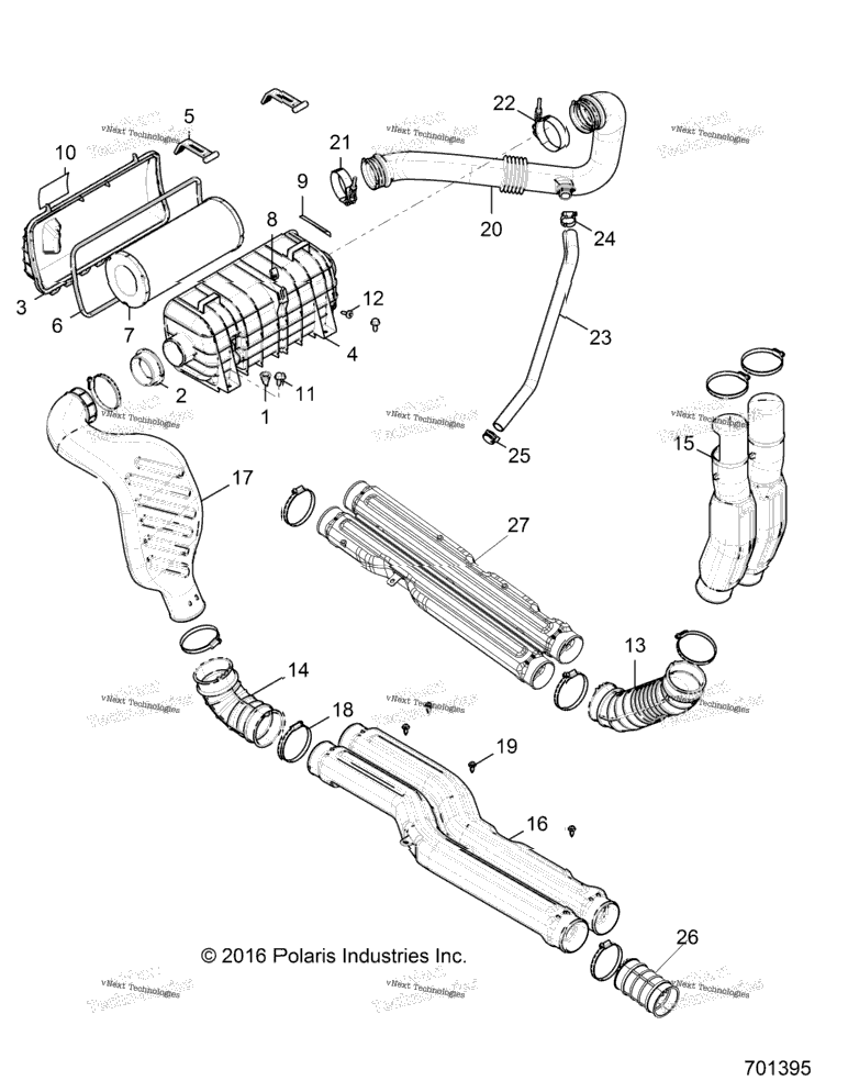 Engine, Air Intake System