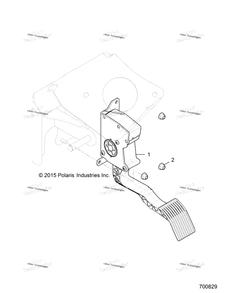 Engine, Throttle Pedal