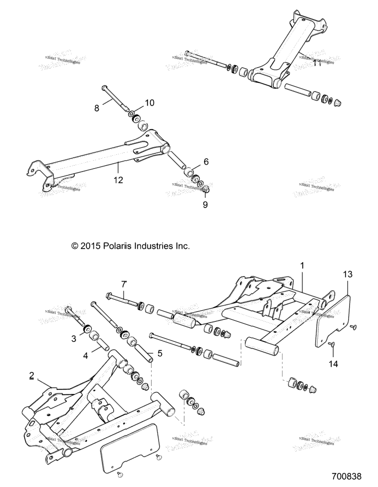 Suspension, Rear Control Arms